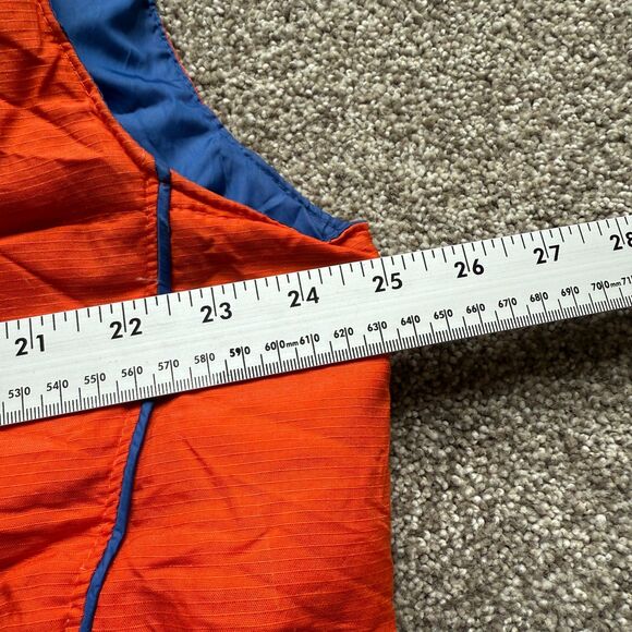 VINTAGE NIKE ACG GILET PUFFER VEST JACKET 90S ORANGE XL - Picture 10 of 12
